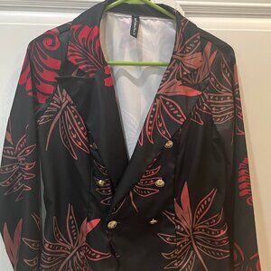 Just Fashion Print Jacket